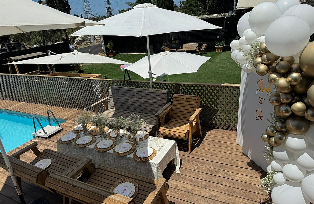 גן בחווה חדרה - מתחם אירועים ייחודי